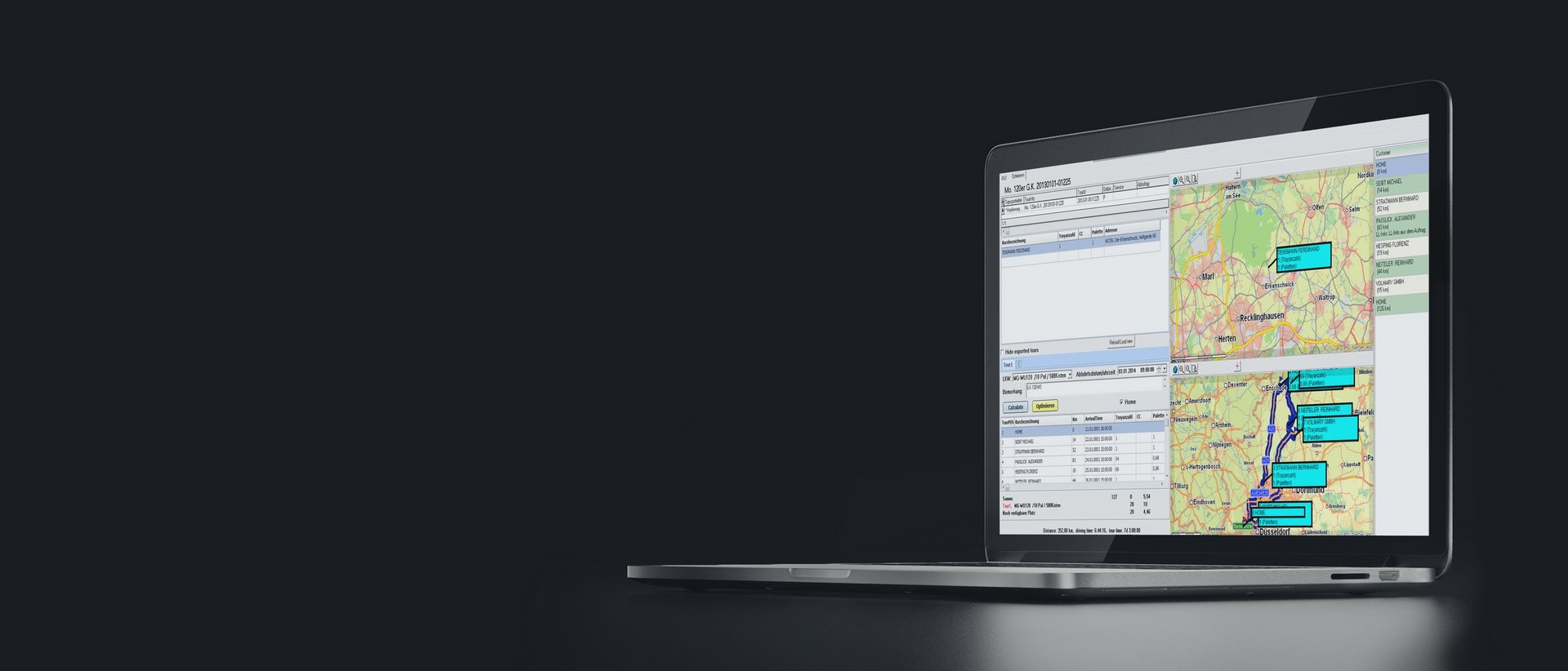 Telematic lorry monitoring for transport companies Telematic lorry monitoring for transport companies