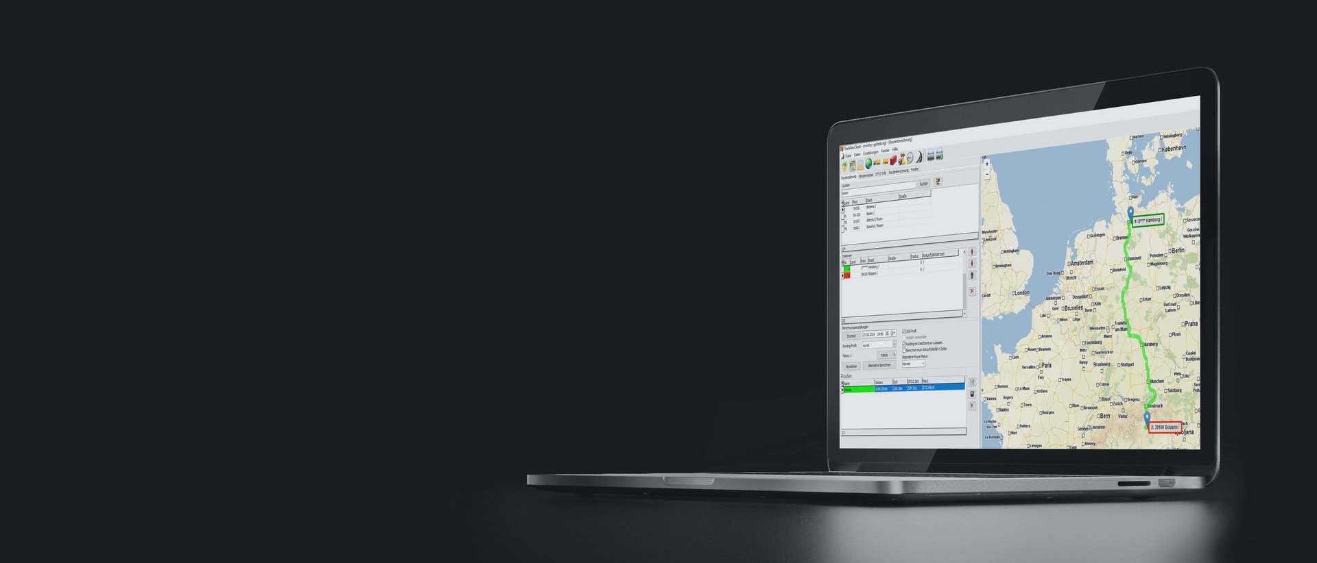 TrackNav für Busunternehmen TrackNav für Busunternehmen